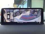 狭い場所での駐車やすれ違いなどでより的確な運転操作に役立つ360&deg;ビューモニターが装備されています。