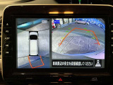 アラウンドビューモニター装備で、バックや縦列駐車の際に上から見た映像があなたをサポート!