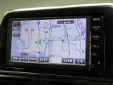 ワンセグテレビ・CDもお楽しみいただく事ができるトヨタ純正ナビゲーション(NSCP-W64)付きです。付き