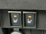 運転席と助手席にはシートヒーター、寒い日もぬくぬくドライブ♪