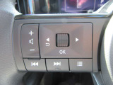 ステアリングスイッチ左側 主にオーディオ操作です♪