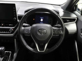 各操作スイッチなどもハンドルから手を放すことなく操作可能で安全運転に支援いたします!