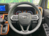 【ステアリングスイッチ】運転中、前方から目線をそらすことなく、オーディオ等の操作が可能な便利機能!安心&快適なドライブを演出してくれます♪