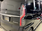 視認性がいいテールランプ。後続車にも存在をアピール。