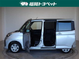 両側パワースライドドア付きだから、狭い駐車スペースなどでの 乗り降りラクラク!小さなお子さまのいるご家庭には嬉しい装備。