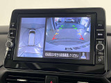 上から丸見えアラウンドビューモニター付きです。