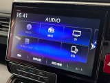ホンダ純正ナビ付き!ラジオ、テレビ、CD、DVD、豊富な機能が充実しています。