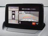 360&deg;ビューモニターを搭載しています。コーナーセンサーと合せてお使いいただくことで、安全、安心にお車の取り回しを行っていただけます。