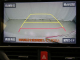 バックガイドモニターで、後方を確認しながら安心して駐車することができます。運転初心者も熟練者も必須の機能ですよ!