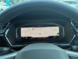 メーターパネルにはナビ画面の表示もできます。