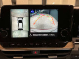 アラウンドビューモニター装備で、バックや縦列駐車の際に上から見た映像があなたをサポート!