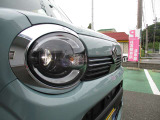 LEDヘッドランプを搭載。夜道を明るく照らしてくれます☆