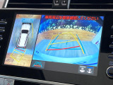 【パノラミックビューモニター】専用のカメラにより、上から見下ろしたような視点で360度クルマの周囲を確認することができます☆死角部分も確認しやすく、狭い場所での切り返しや駐車もスムーズに行えます。
