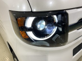 LEDヘッドライトで夜道も安心!