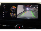 【バックカメラ】後方の映像がモニターで確認できます。駐車が苦手な方にお勧めの補助機能です。
