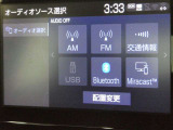 ディスプレイオーディオを装備。スマホとクルマをつなぐことで、これまでのナビに加えて、いろんなサービスが楽しめます。
