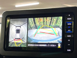 【パノラマモニター】専用のカメラにより、上から見下ろしたような視点で360度クルマの周囲を確認することができます☆死角部分も確認しやすく、狭い場所での切り返しや駐車もスムーズに行えます。