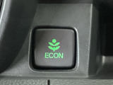 ★ECONスイッチ★ エコドライブを加速しよう!スイッチをONにすると、運転の仕方によるロスを抑え込み燃費をよくするようクルマが頑張ります(*^ー^*)燃費向上にチャレンジ♪