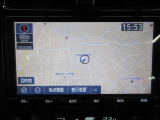 ナビは純正品。フルセグテレビ・CD・DVD・SDオーディオ・Bluetooth対応のナビです。