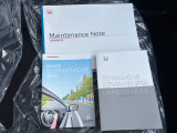 取扱説明書や新車時からの保証書などしっかり有りますよ!