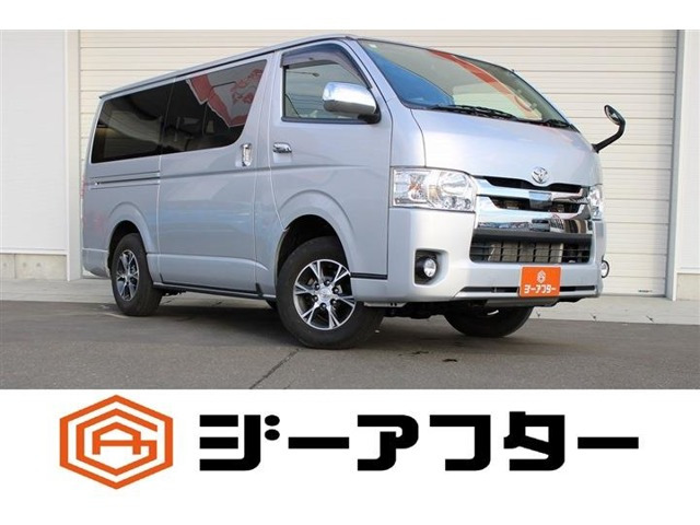 ハイエースバン 2.8 スーパーGL ロング ディーゼル 4WD ワンオーナー 純正ナビ フルセグ
