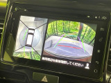 【全方位モニター用カメラ】専用のカメラにより、上から見下ろしたような視点で360度クルマの周囲を確認することができます☆縦列駐車や幅寄せ時に活躍してくれます♪