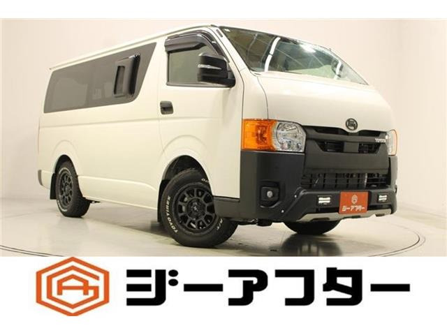 ハイエースバン 2.8 DX ルートバン ロング ディーゼル 4WD 禁煙車 アルパイン11イン...