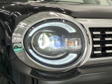 【LEDヘッドランプ】明るいライトが夜間の安全運転をサポートします。消費電力も少なく長寿命です。
