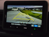 バックカメラ搭載♪初心者の方や運転が苦手な方でも安心して駐車できます。