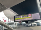 後ろに大きな荷物があって後方確認が出来るインテリジェントルームミラーです。