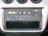 【オーディオ機能】AM/FMチューナー付きです!