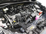 2ZR-FXE型 1.8L 直4 DOHCエンジンとフロント:1VM型 リヤ:1WM型交流同期電動機のハイブリッドシステム搭載、E-Four(電気式4輪駆動)の組み合わせです。
