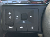 ステアリングスイッチです。ナビのオーディオコントロールが手元で行えます