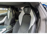 Embroidered Lamborghini Logo on headrest