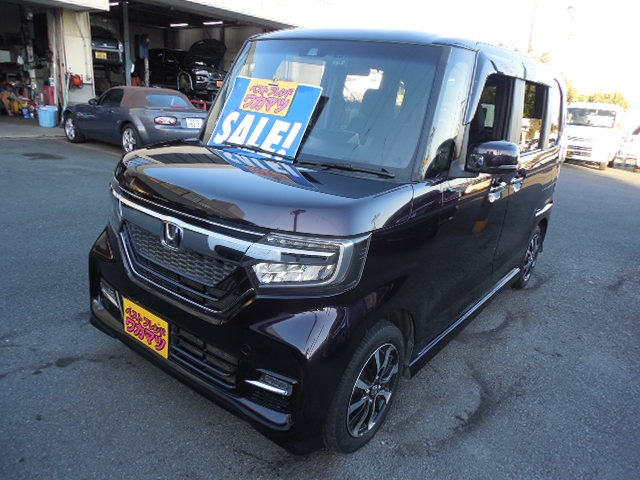 N-BOXカスタム G EX ホンダセンシング 走行距離無制限・1年間保証・車検整備付・