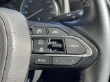 【レーダークルーズコントロール】前方の車両の距離を検知しながら速度を一定に保つ機能です。前方の車両の距離を感知して車間を保つ機能も備わっているので、高速道路の運転も楽々です!