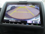 リアカメラで車庫入れ等をアシスト。