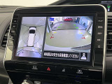 上から丸見えアラウンドビューモニター付きです。