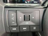ステアリングスイッチで、オーディオ操作、メーター内の情報の切り替えが可能に!わき見運転をせずに、快適な運転が出来ますよ♪