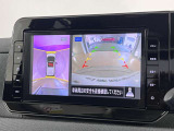 上から丸見えアラウンドビューモニター付きです。