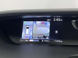 上から丸見えアラウンドビューモニター付きです。