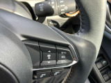 全車速追従機能付(MRCC)アクセルを離しても前方の車に合わせて走行ができます。