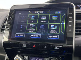 日産オリジナルナビゲーションシステム。TV・CD・DVD再生・Bluetooth接続可能です。
