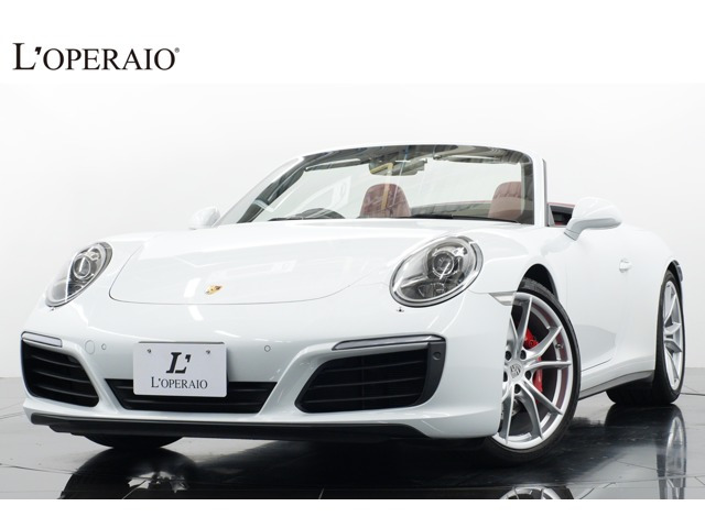 911カブリオレ カレラS PDK 赤革 赤幌 スポーツクロノ 純正20インチAW