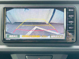 【バックモニター】車庫入れなど目視と合わせモニターで確認できて安心です。