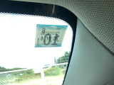 次回の車検日になります。こちらのステッカーをご確認ください。