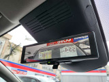 スマートルームミラーになっています 7人乗車時でも後方確認ができます