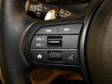 【ステアリングリモコン】ステアリングにオーディオ調節可能なスイッチが装備されていますので運転中でも視線をそらさずにオーディオの調節が可能です!