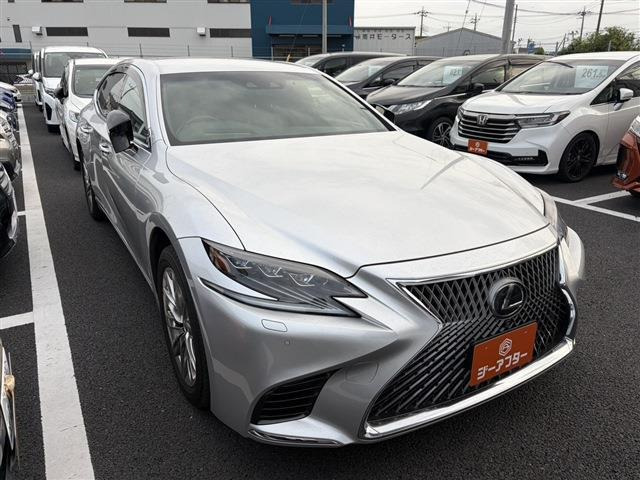 LS 500 Iパッケージ 禁煙車 黒革 純正12.3インチナビ