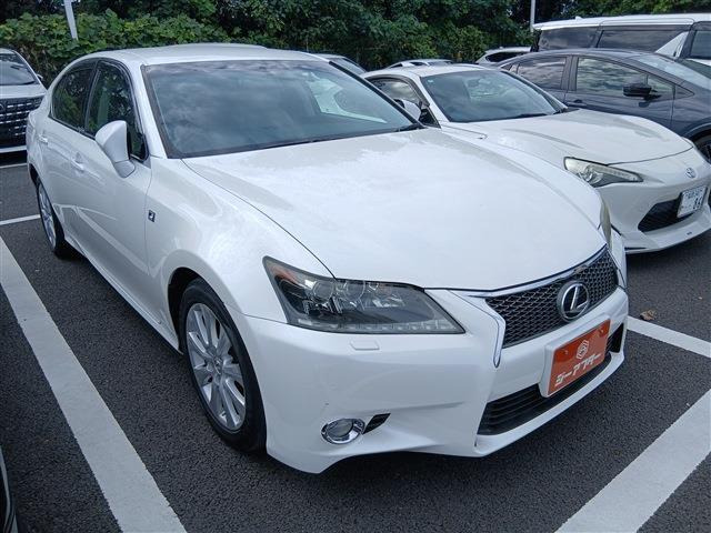 GS 350 Iパッケージ 禁煙車 白革シ-ト 純正12.3型ナビ